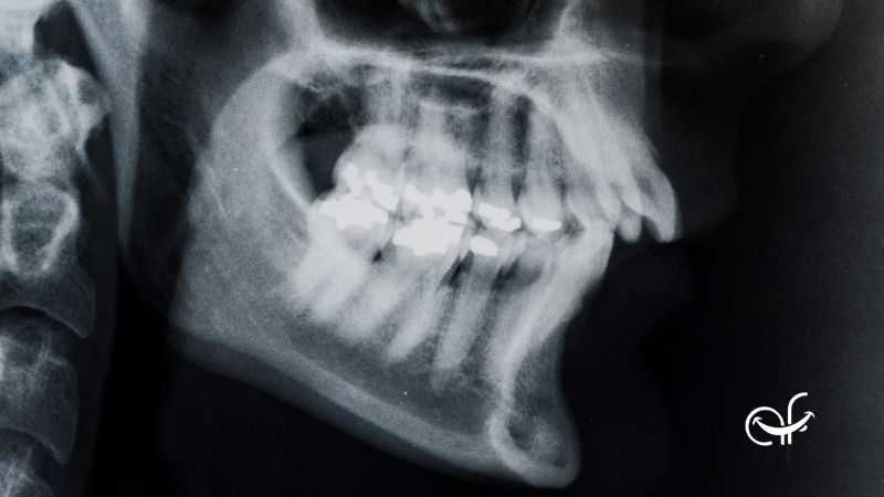 mandíbula retraída